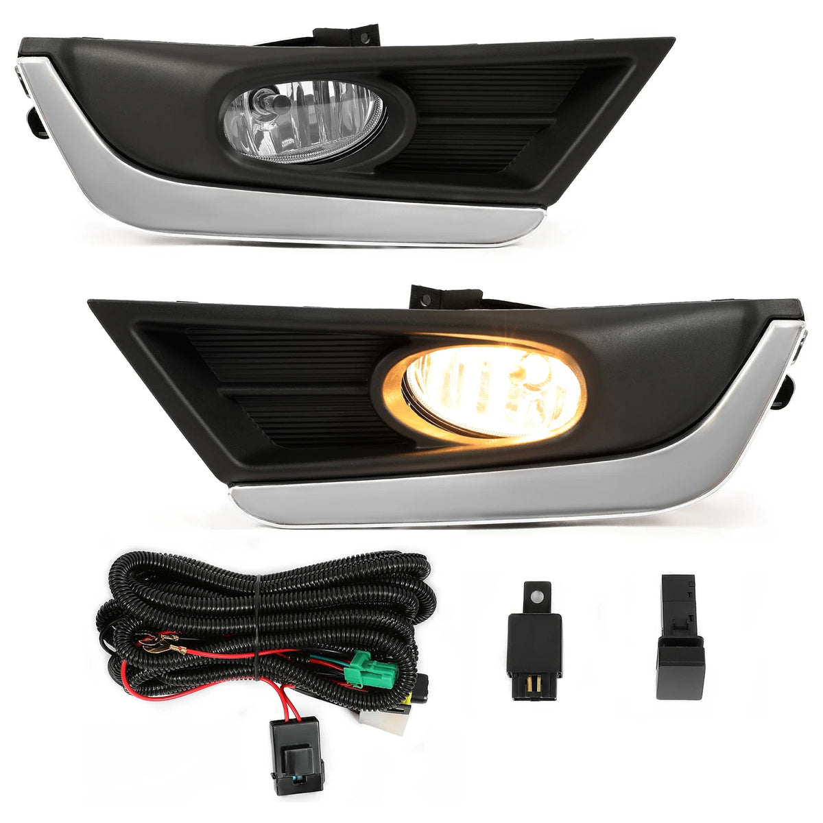 Front Fog Lights for Honda CR-V (2017–2019) - 33901-SLE-305, 33951-SLE-305
