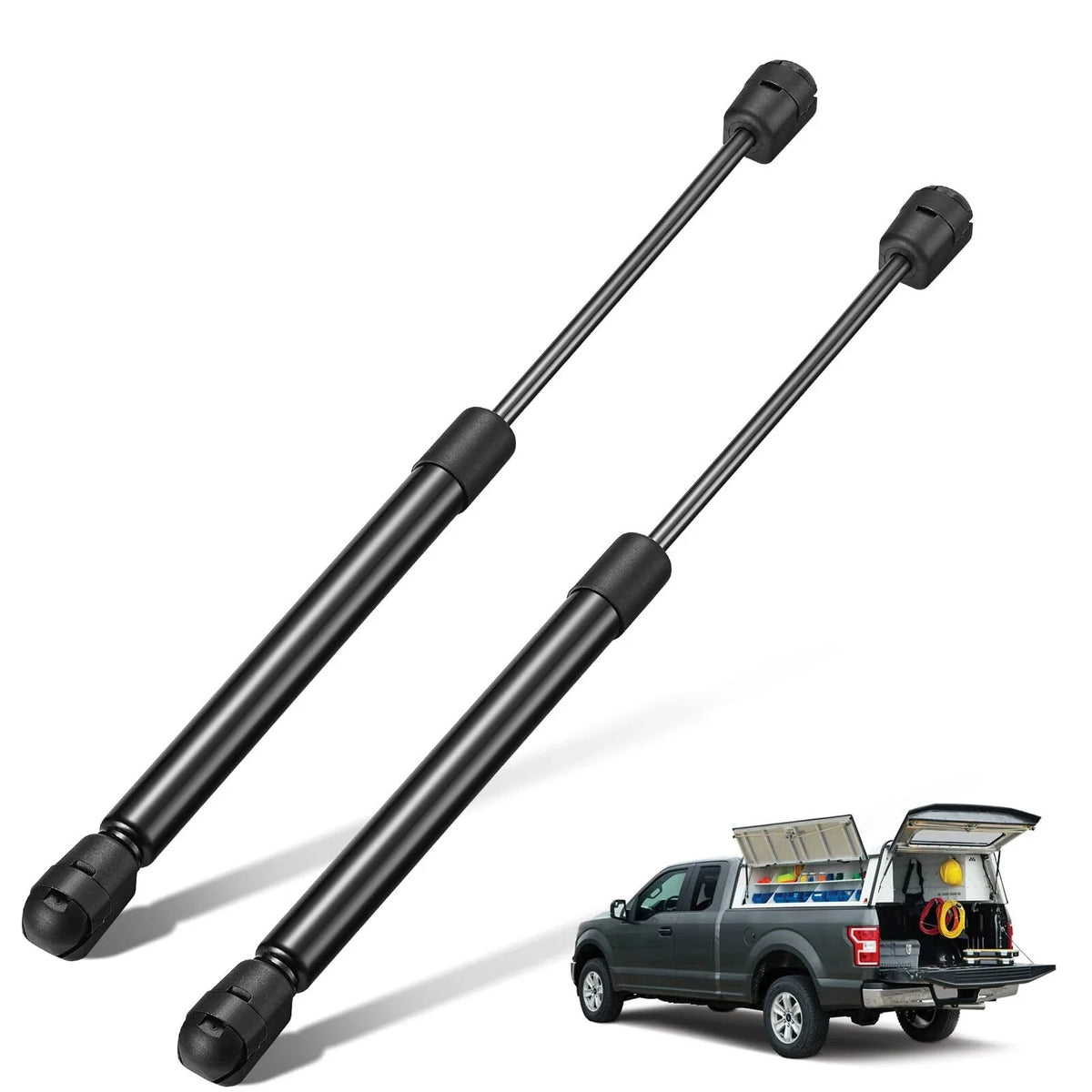13" Gas Struts for Leer ATC Camper Shell Truck Topper Cap (2020–2024)