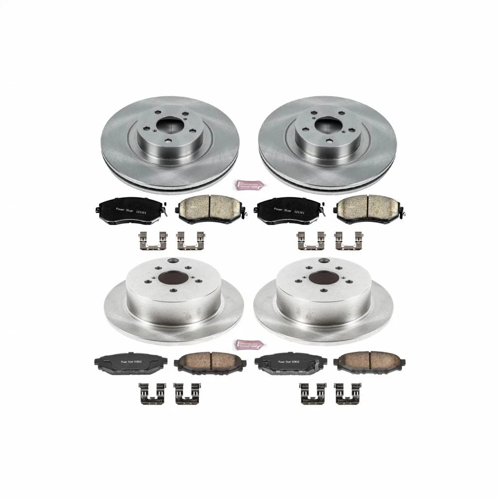 Power Stop Brake Kit for Subaru Crosstrek (2016–2017) TLX-psbKOE6762-CL360A72