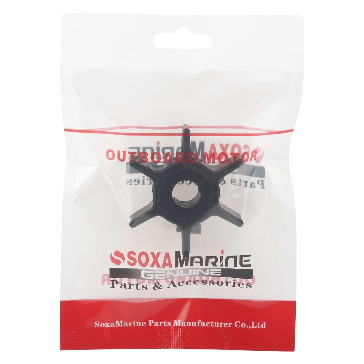 Outboard Water Pump Impeller & Key for Yamaha 4S 6 8 9.9 HP (68T-44352-00/01/02)