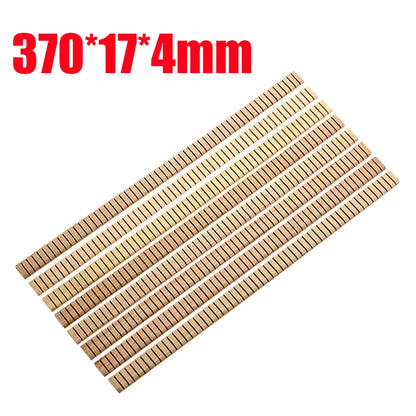 50x Guitar Strip Kerfing for Luthier Binding (370x17x4mm)