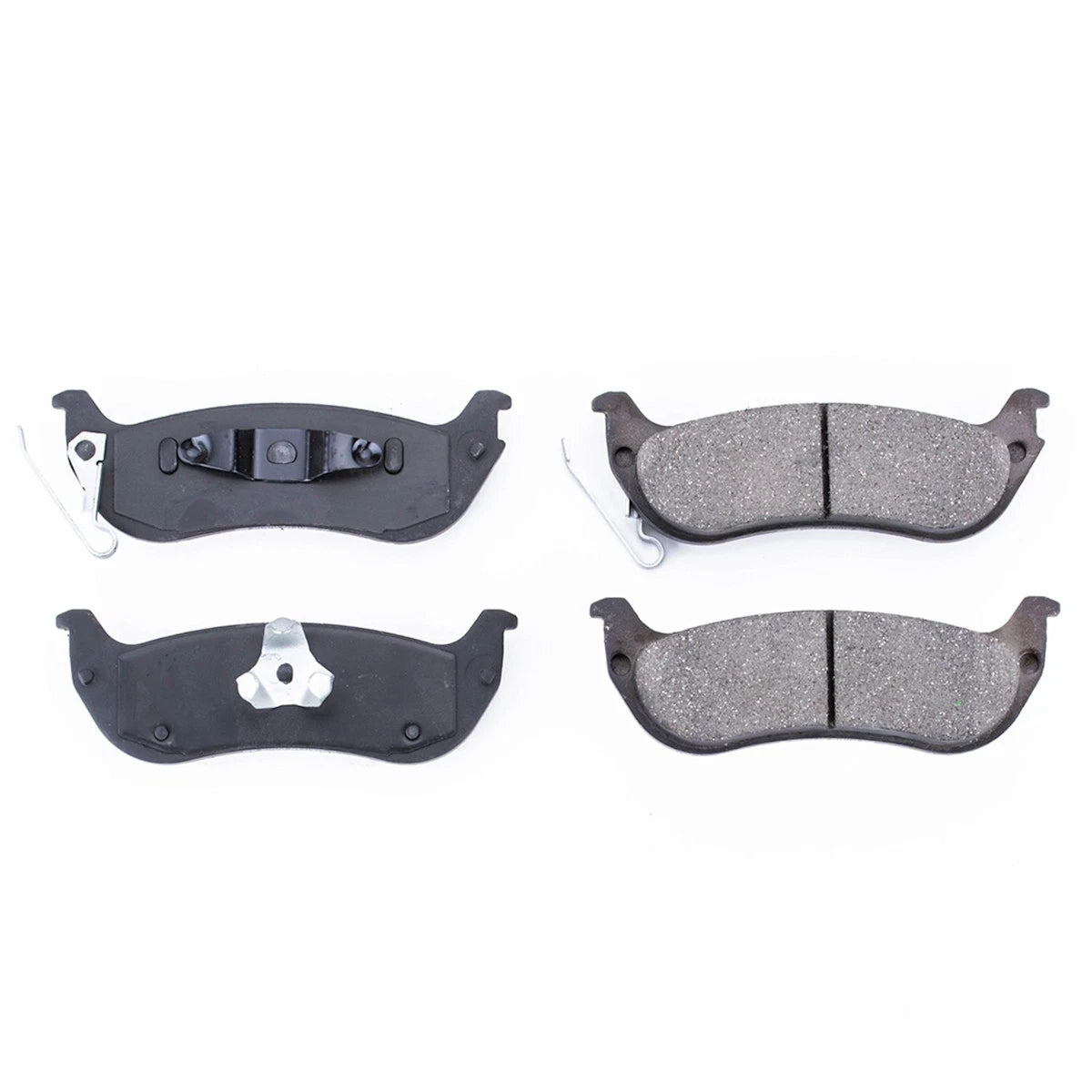 2X Powerstop Brake Pad Set Rear for Chrysler Pacifica (2004–2008) 16-998