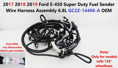Fuel Sender Wire Harness Assembly for Ford E450 SD (2017–2019) GC2Z-14406-A
