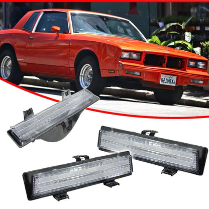 Clear Front Park and Turn Signal Lamp Cover for Chevy Monte Carlo (1981–1988)