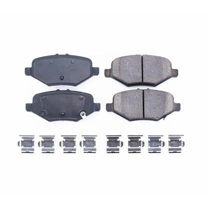 2X Powerstop Brake Pad Sets for Ford Explorer Taurus Flex (2013–2019) 17-1612