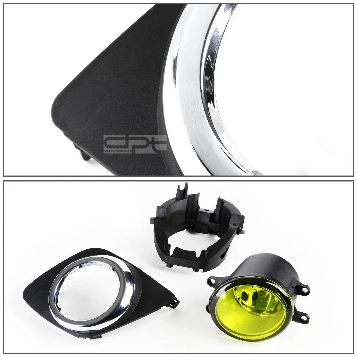 Fog Lights Set of 2 with Bezel & Switch for Toyota RAV4 XA30 (2009–2012)