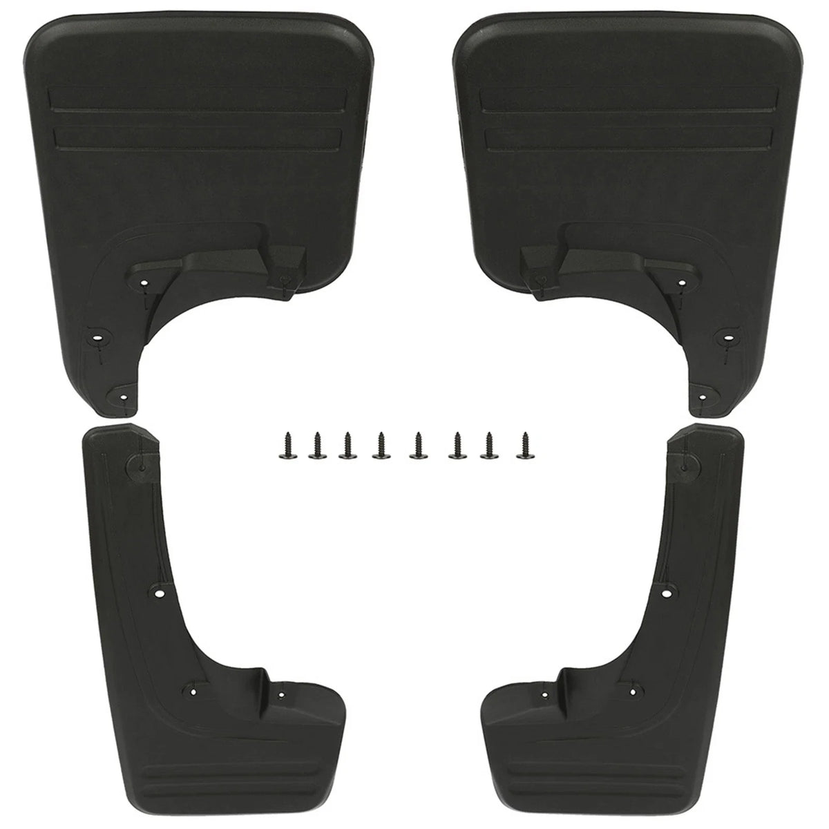 Set of 4 Mud Flaps Splash Guards for Toyota Hilux Vigo (2010–2014)