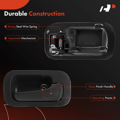 Right Interior Door Handle for Honda Civic (1992–1995) 6077719, 72120-SR4-004ZB