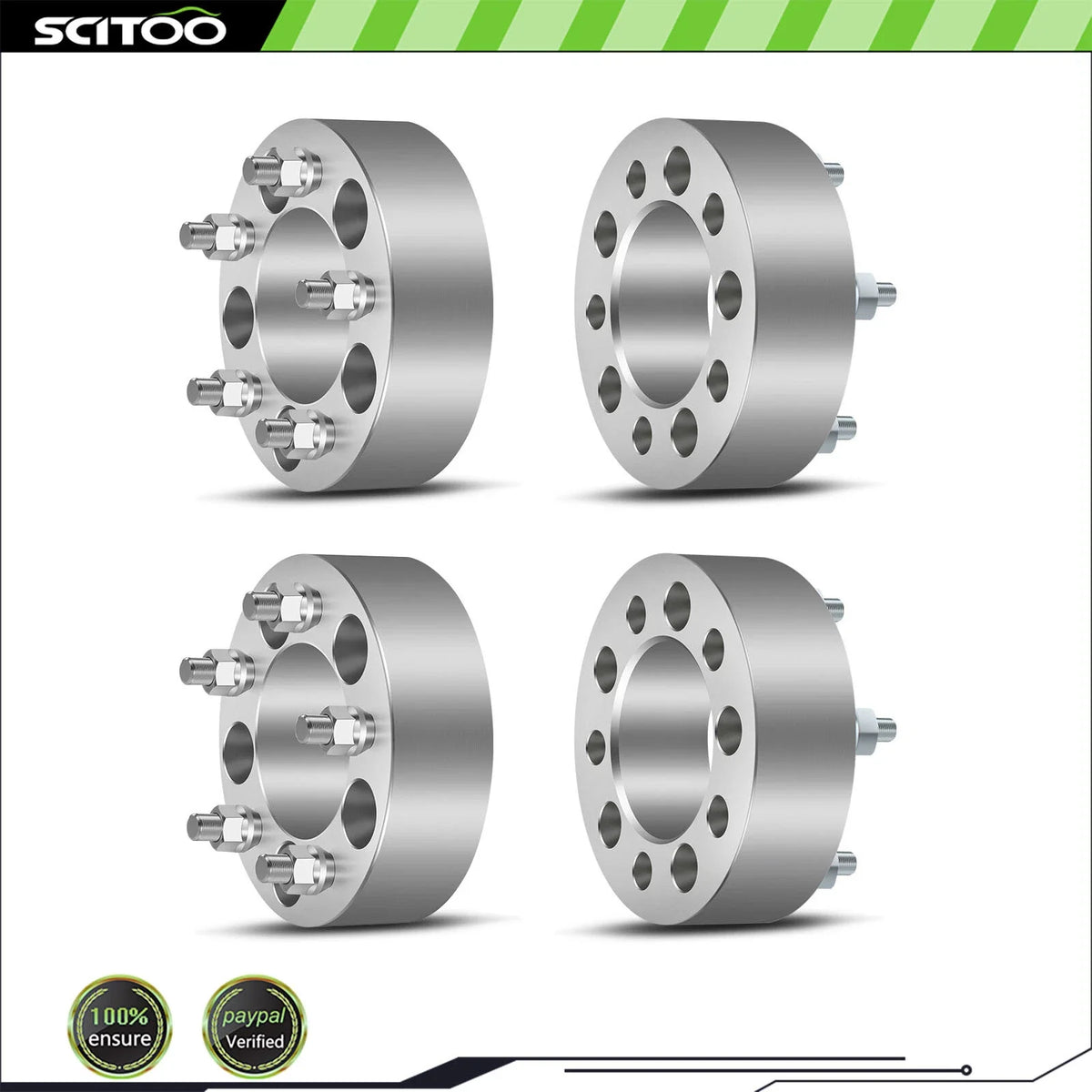 4X 2" Wheel Spacers 5x4.75 for Chevrolet Corvette Camaro GMC