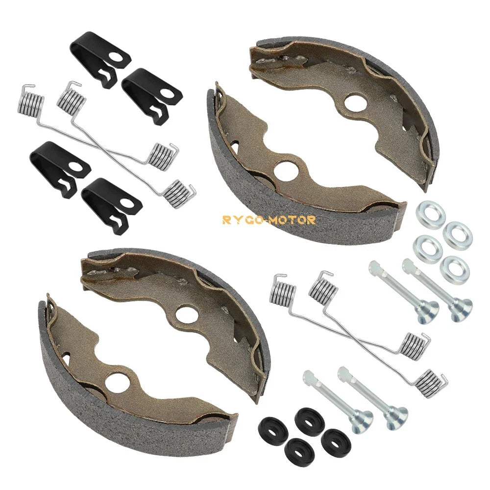 Front Brake Shoes Springs W/Pins Kit for Honda TRX300 2x4 (1988–2000)