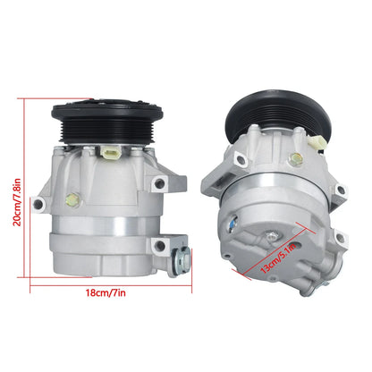 A/C Compressor CO 20458C for Buick Century (1997–2005) & Chevy Malibu, Impala (1997–2003)
