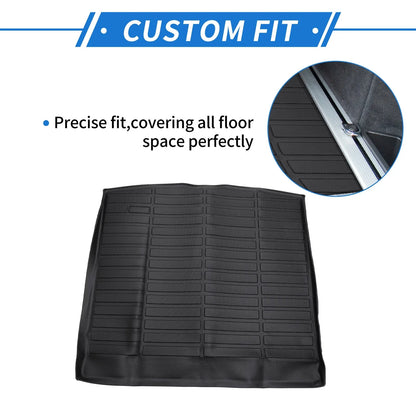 Rear Trunk Mat for Mercedes Benz GLE (2020–2024) TPE Cargo Liner