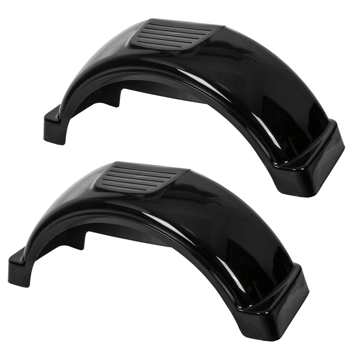 Set of 2 Single Axle Trailer Fenders for 13" Wheels (Boat)