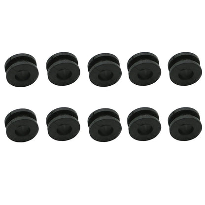 Set of 10 Rubber Fairing Grommets for Yamaha Honda Kawasaki Motorcycle