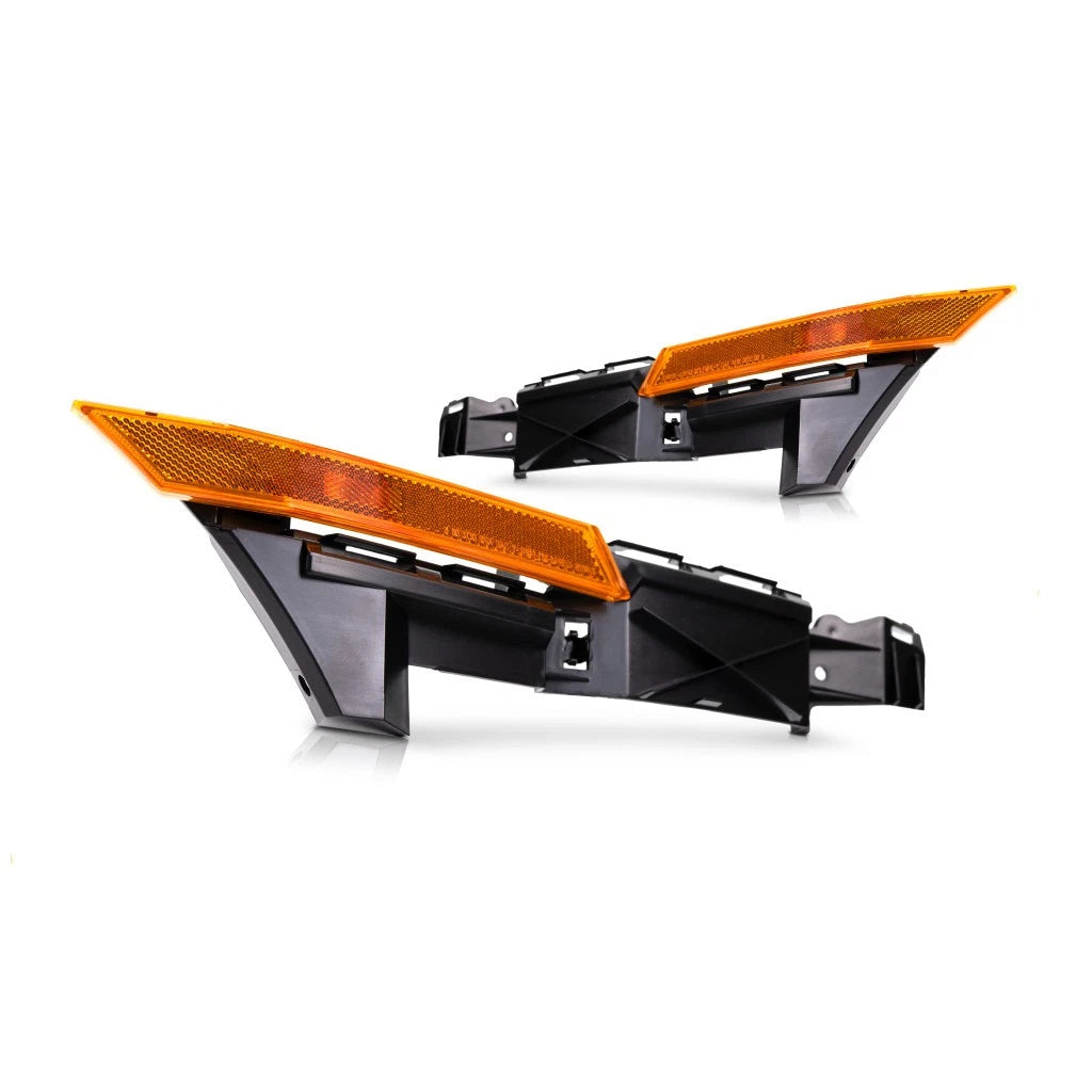 Side Marker Light Pair for Mercury Milan (2006–2009) PLX-M0-18-6026-90-CL360A2, FO1026107, FO1027107