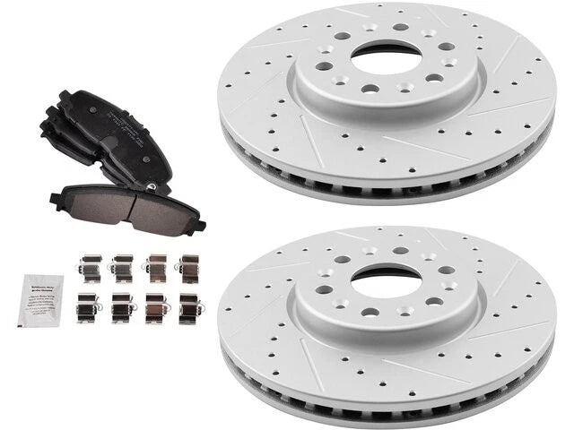 Brake Pad and Rotor Kit for Buick Enclave (2020–2023) 63771MQGK