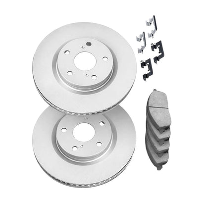 Set of 2 Brake Rotors for Audi A6 (1998–2001) ALX-PAU-DF-4312-73018-CLA1
