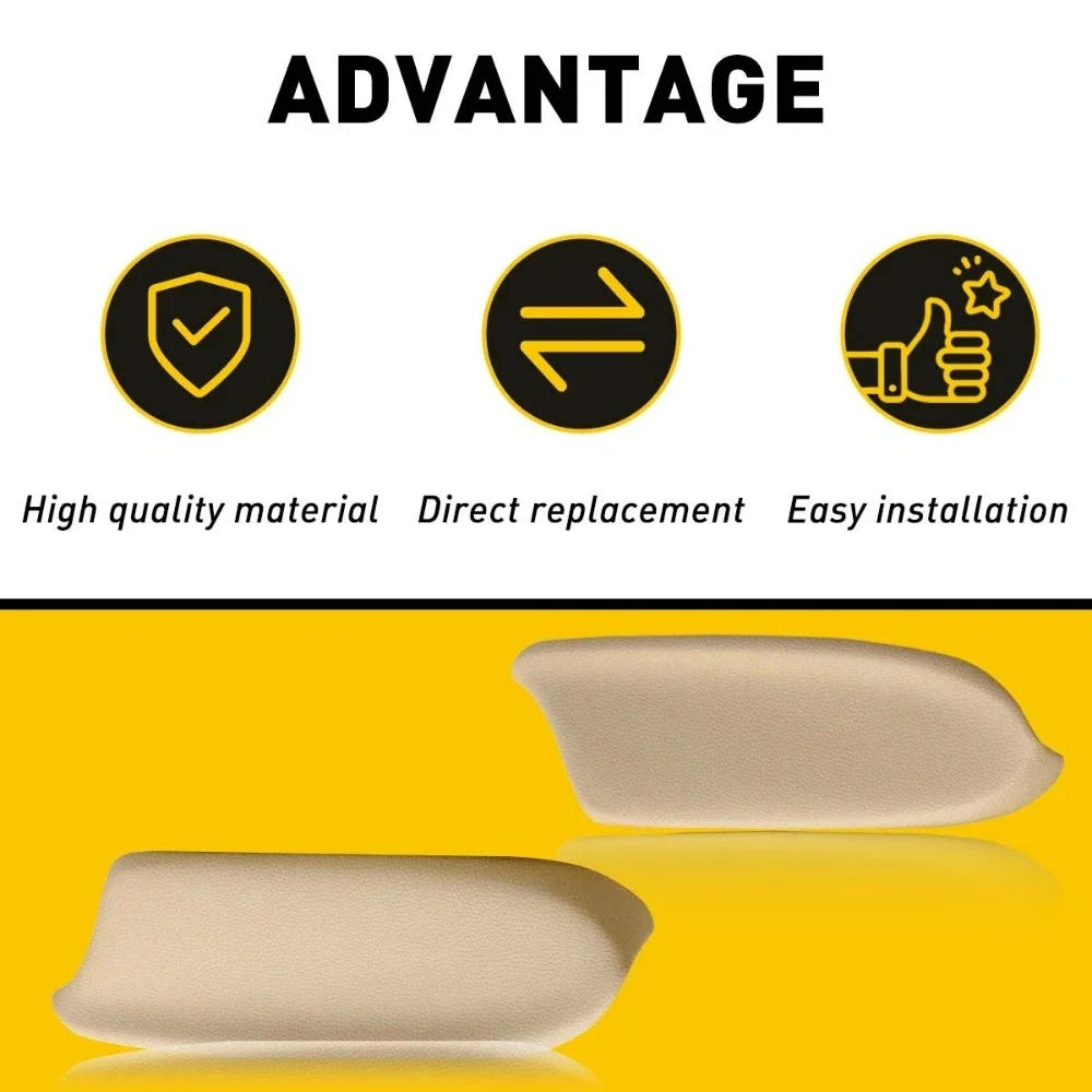 Beige Front Door Panel Armrests for Honda Accord (83553-TA0-A31ZC, 83503-TA0-A31ZC)
