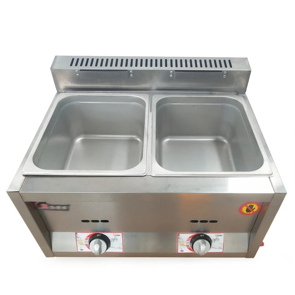 Commercial Propane Deep Fryer for Countertop (12L/18L)