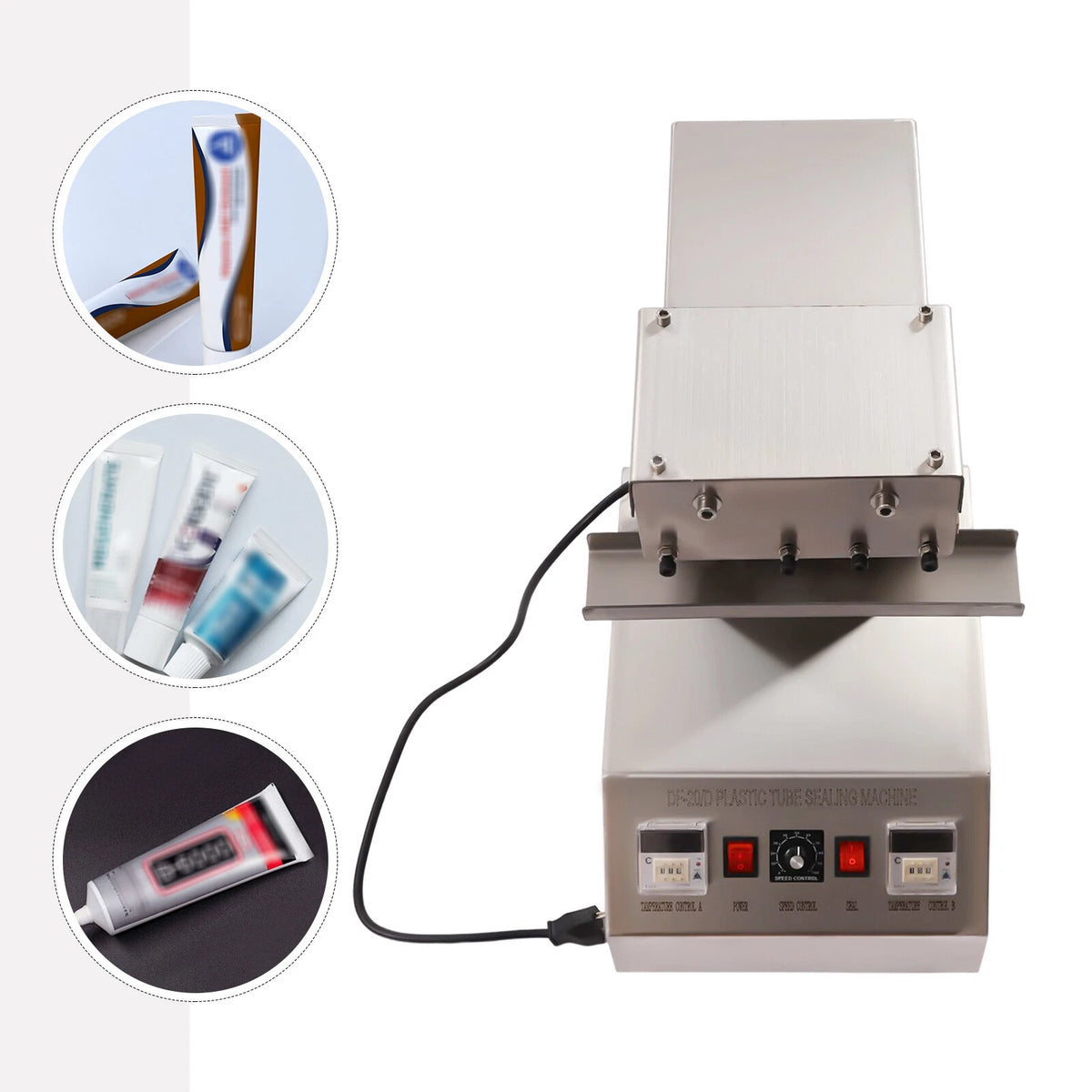 Adjustable Tube Sealing Machine for Composite Plastic Cosmetic Tubes