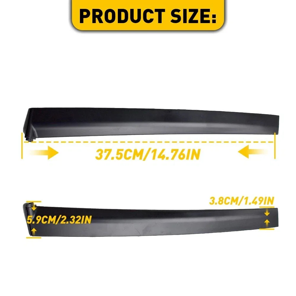 Set of 2 Side Door Garnish Trim Pillar Sash for Honda Civic (1992–1995)