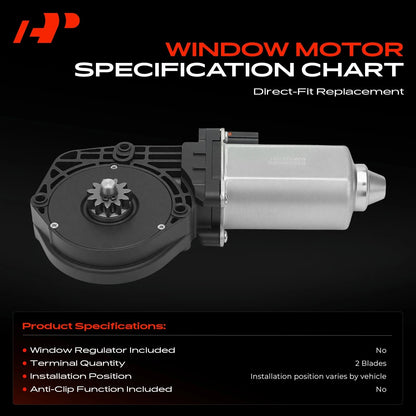 Front Left Window Motor for Ford Ranger (1993–2011) | 1FAA59526, 742-270