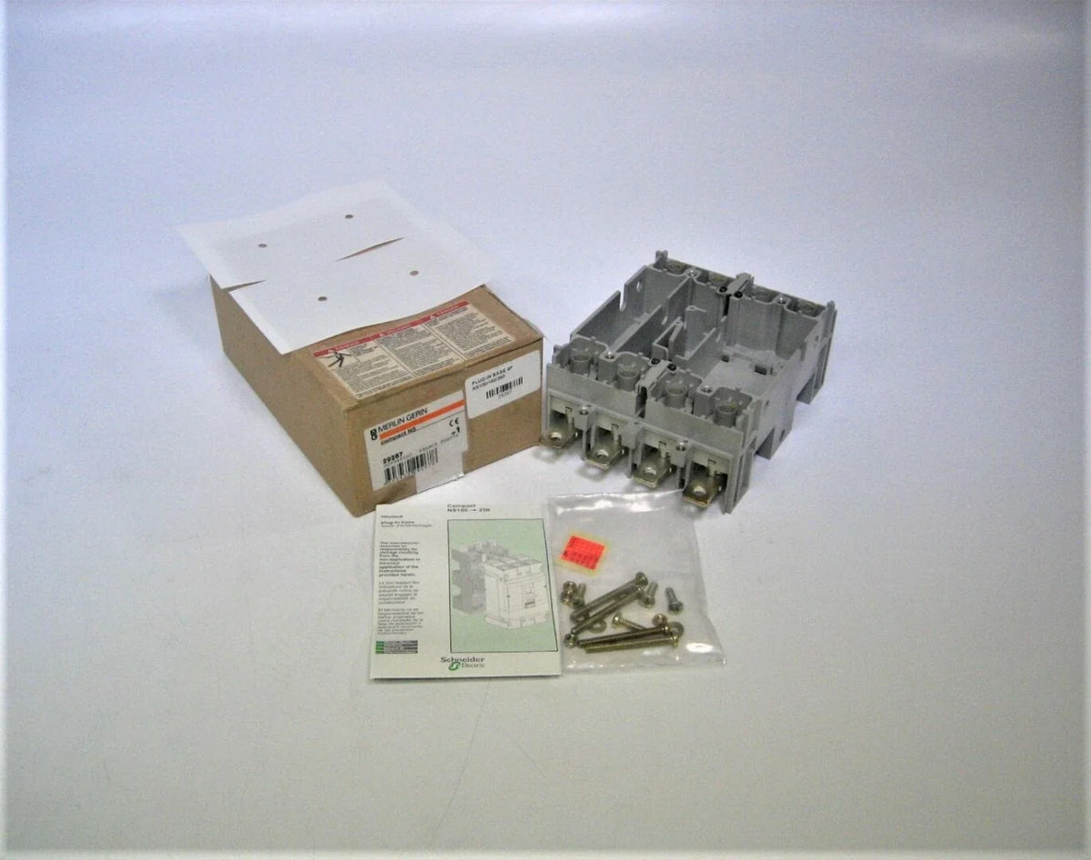 Merlin Gerin 29267 Compact NS100 160 250 4-P Plug-in Base Circuit Breaker