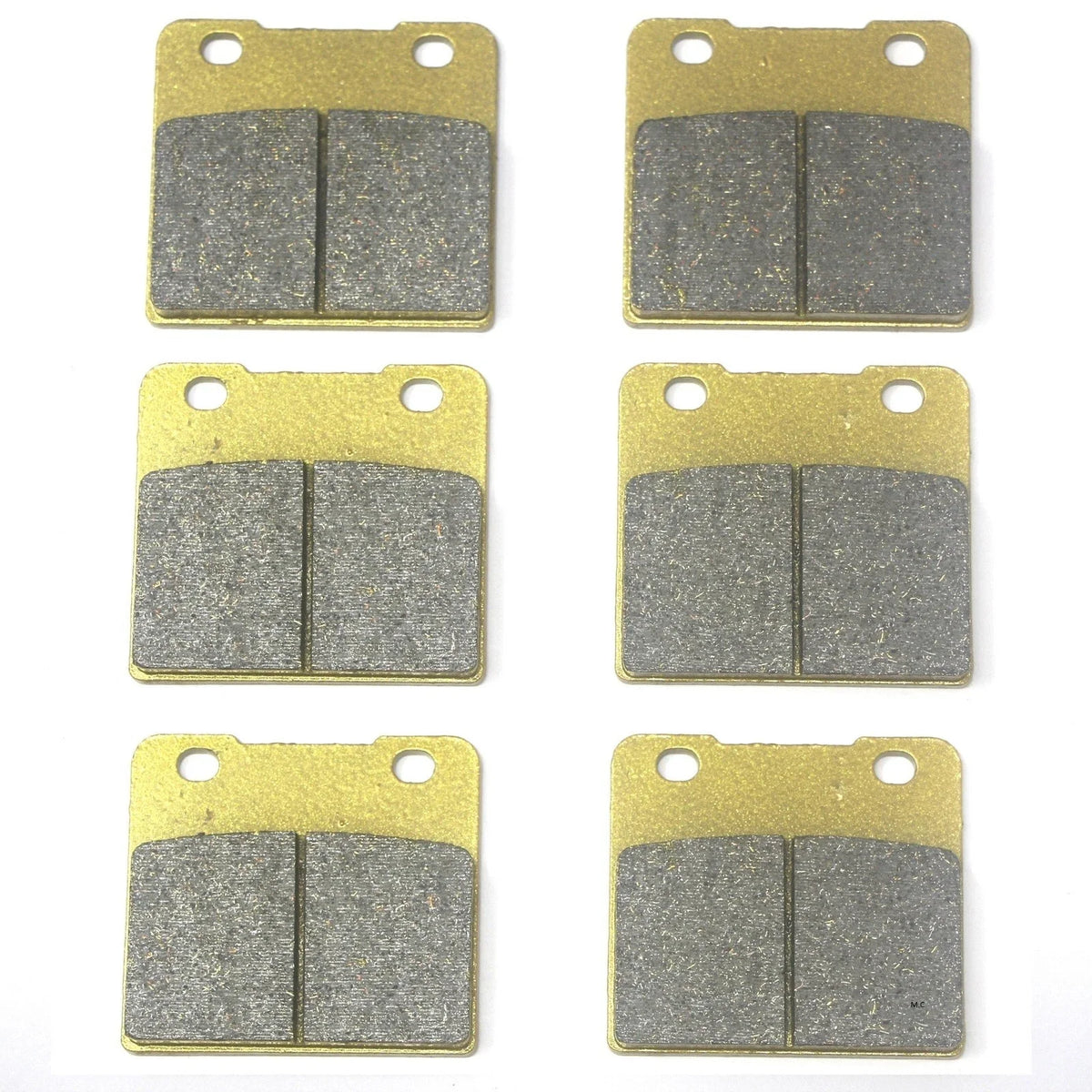 Front Rear Brake Pads for Suzuki GSX1100 EFE/EFF/ESF GV1400 GDG/GTG (1983–1989)