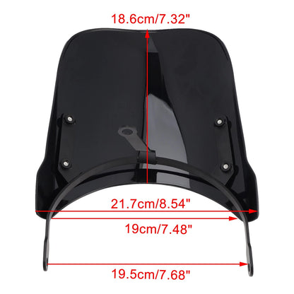 Windshield WindScreen for Guerrilla 450 (2024–2025) WIN-201-BLK Black