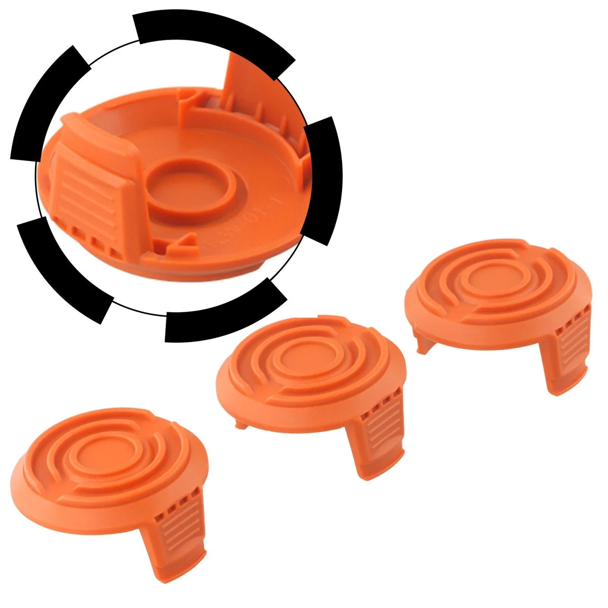 String Trimmer Spool Cap Cover for WORX WG165 WG175 WG180 WG184 WG191