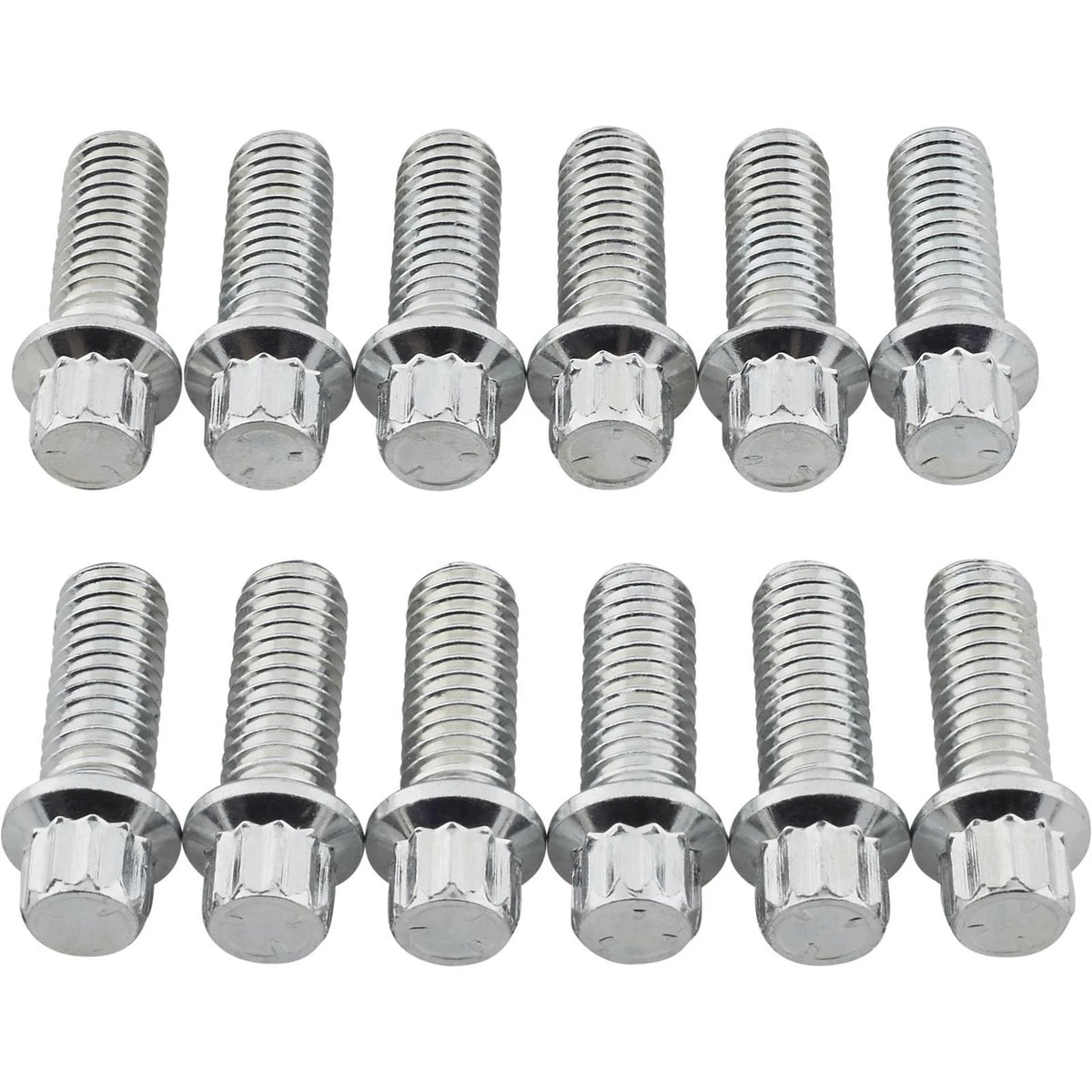 12 Pack Header Bolt 3/8 x 1 Inch for Dynatech 60-20112
