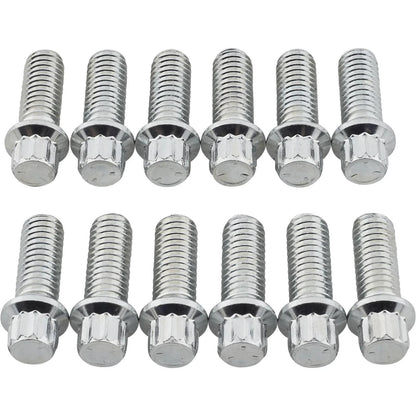 12 Pack Header Bolt 3/8 x 1 Inch for Dynatech 60-20112