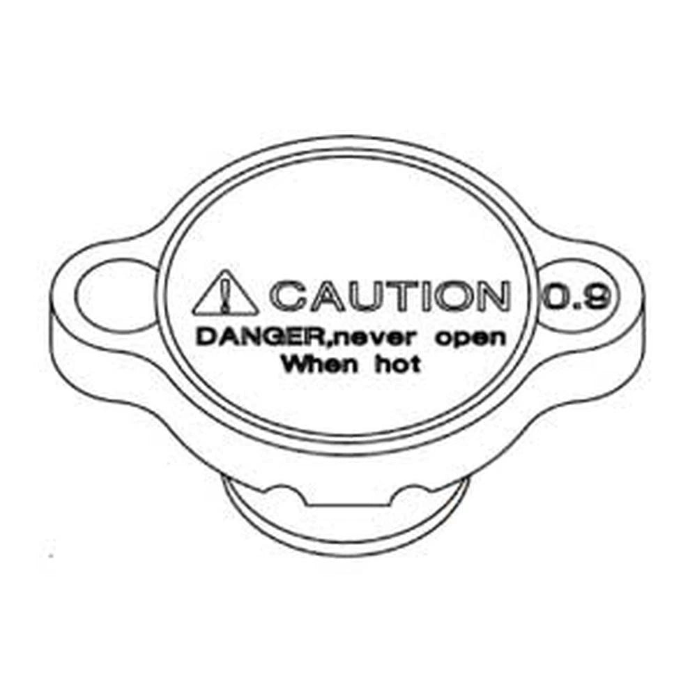 Radiator Cap for Kubota B2100 B7610 B7300 B7800 B2710 B7510 B2410 B7500 B2400
