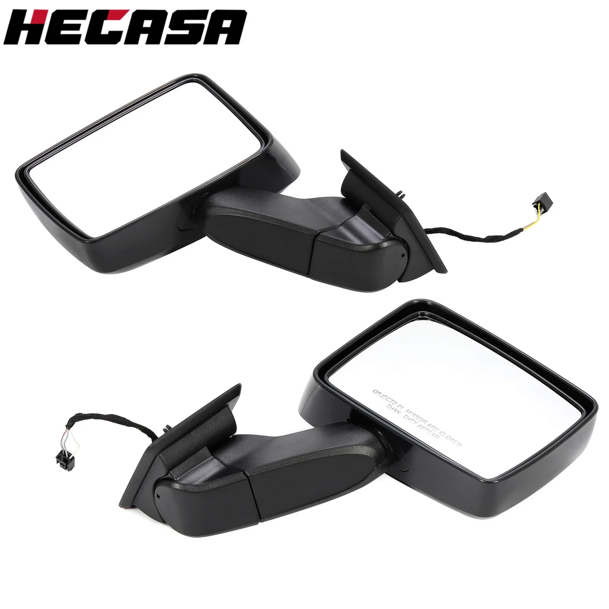 2X Power Side View Mirrors for Hummer H3 H3T (2006–2010)