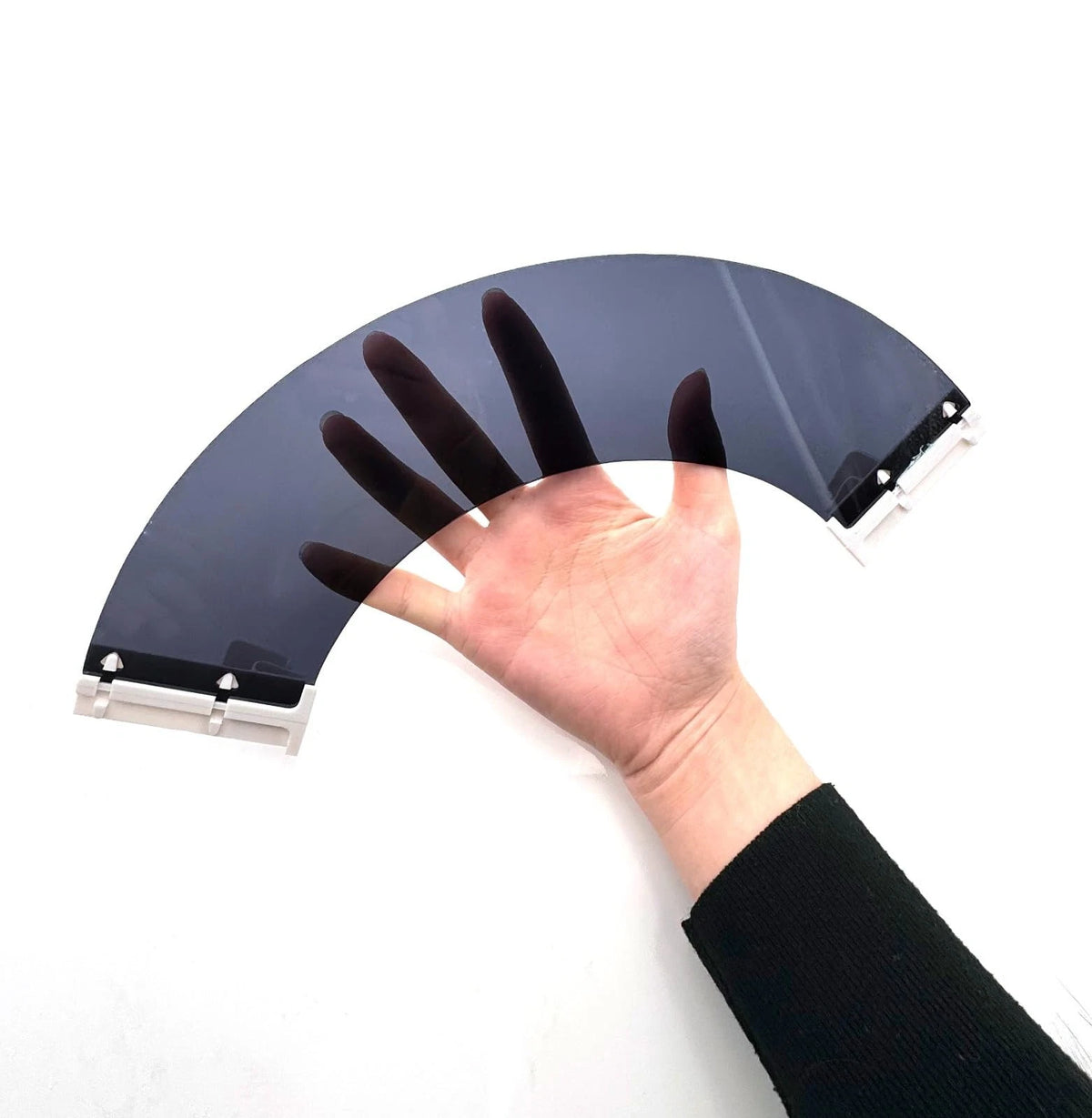 Sun Shade Visor for Zeluga Hard Hat - Reusable, Black