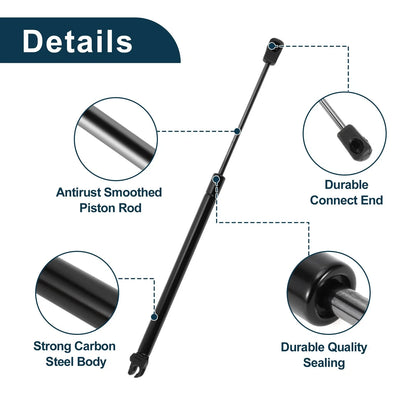Rear Window Glass Lift Supports Struts for Nissan Pathfinder R51 (2005–2012)
