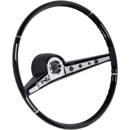 15" American Retro Steering Wheel with Horn Button Insert for 1962 Chevy Impala