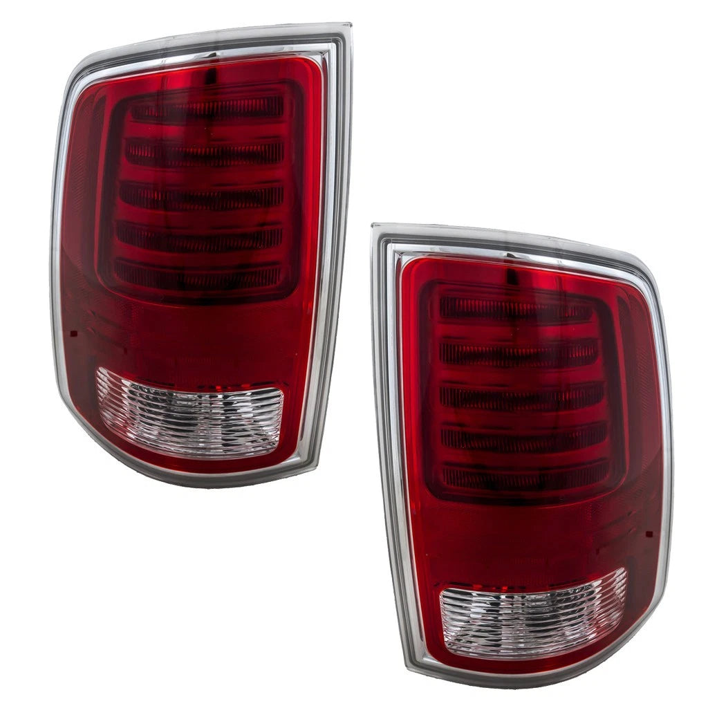 Tail Light Pair for Ram 1500 Classic (2019–2022) PLX-M0-A34-1928L-AS1-CL360A51, CH2800203, CH2801203 LED