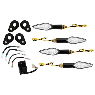 LED Turn Signal Kit for Tusk Style 1 (DRL F/Standard R)
