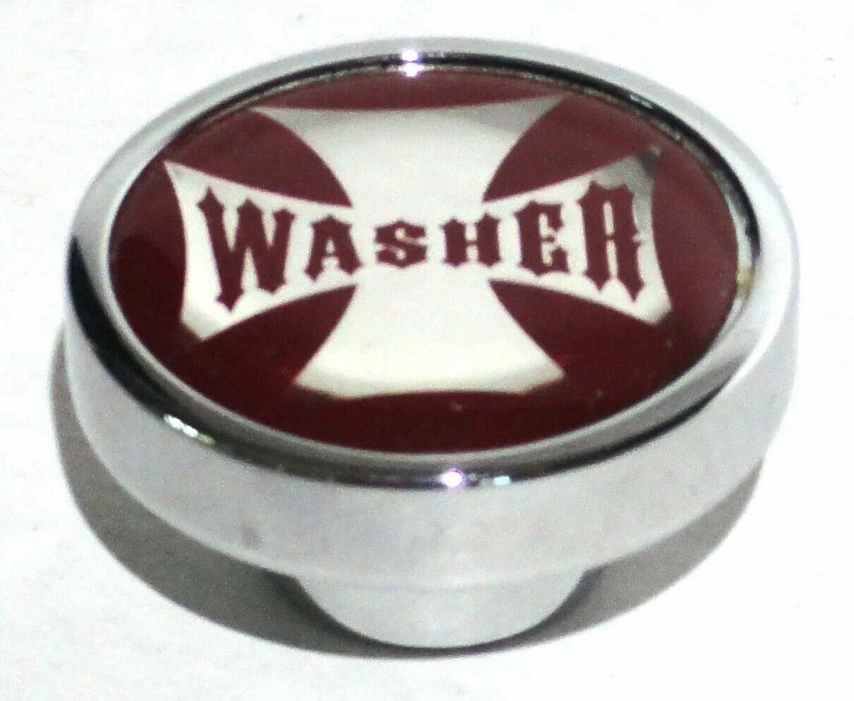 Chrome Aluminum Washer Control Knob for (23622)