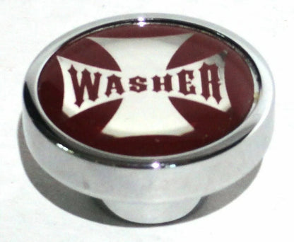 Chrome Aluminum Washer Control Knob for (23622)