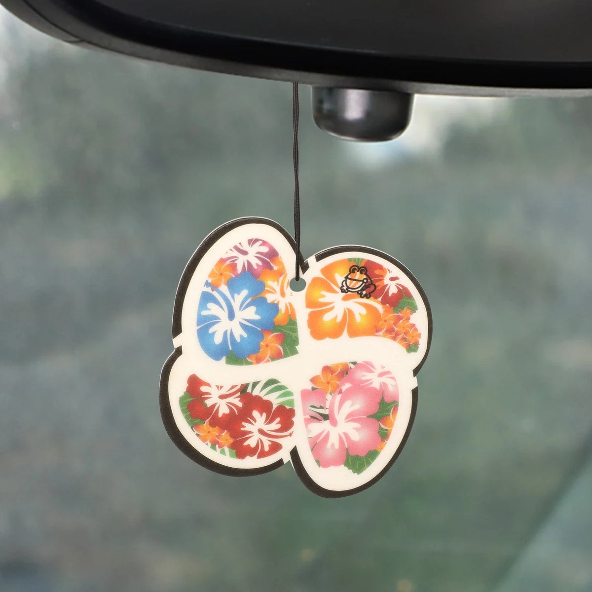 Hanging Air Freshener for Auto Home Office - Tree Frog Lucky Leaf Squash X Scent