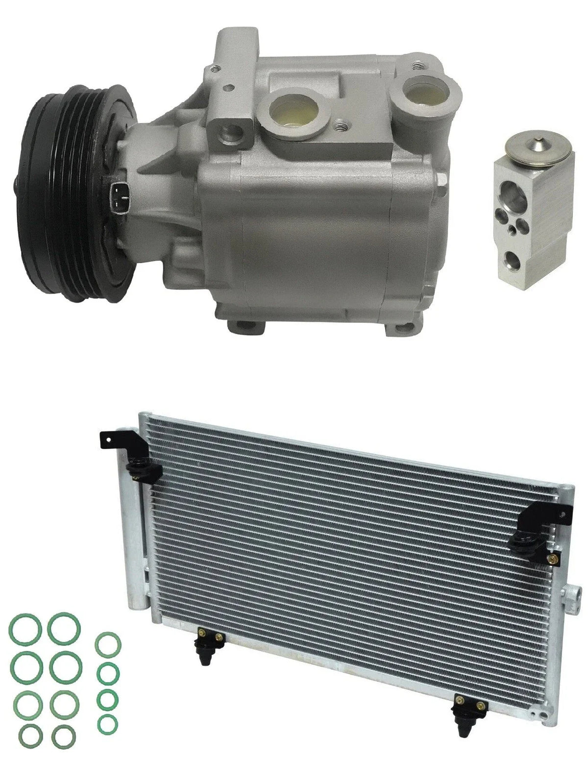 AC Compressor Kit with Condenser for Subaru Outback 2.5L (2008–2014)