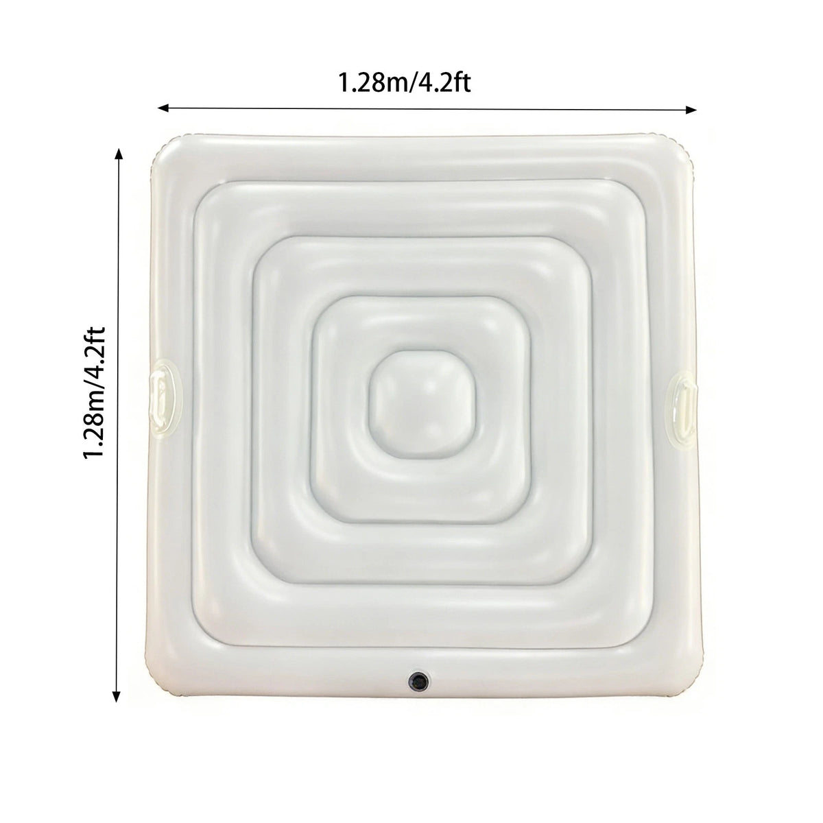 Inflatable Hot Tub Cover for Outdoor Spa (50.39in)