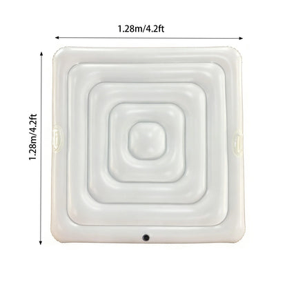 Inflatable Hot Tub Cover for Outdoor Spa (50.39in)