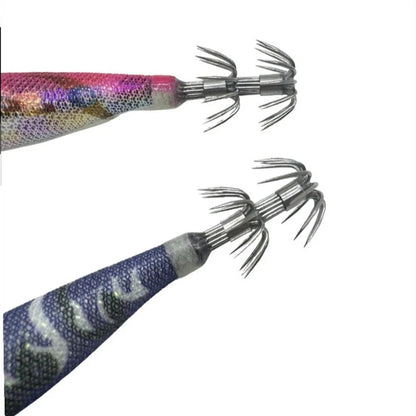 Glow in Dark Shrimp Lure with Rattling Beads for Fishing (12cm)