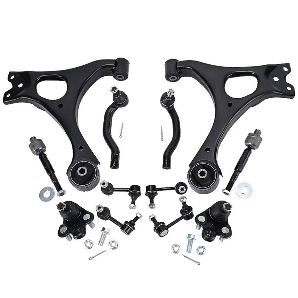 12x Front Lower Control Arms Sway Bars Suspension Kit for Honda Civic (2006–2011)
