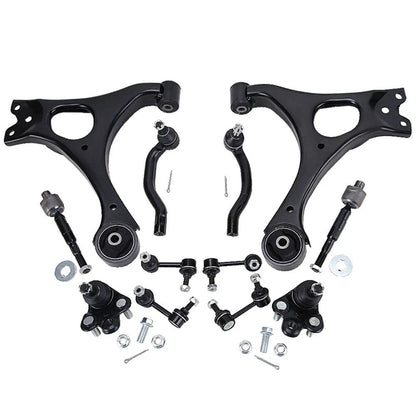 12x Front Lower Control Arms Sway Bars Suspension Kit for Honda Civic (2006–2011)