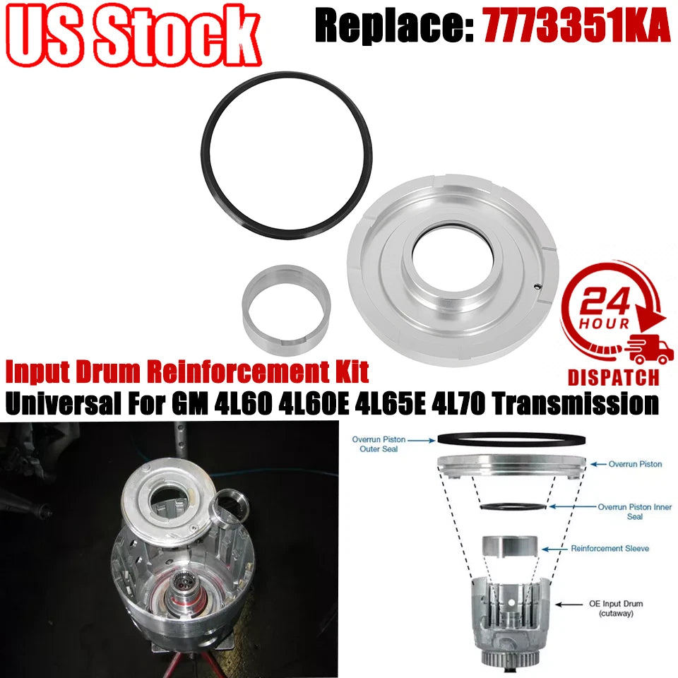 Input Drum Reinforcement Sleeve Kit for 700R4 4L60 4L60E 4L65E