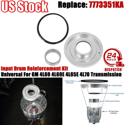 Input Drum Reinforcement Sleeve Kit for 700R4 4L60 4L60E 4L65E